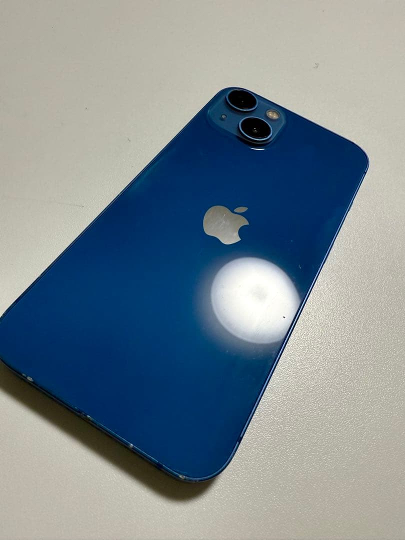 Apple iPhone 13 青色 本体
