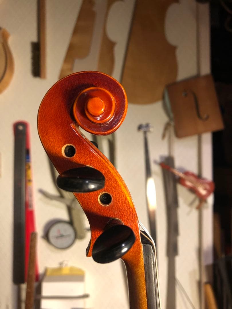 【駒&魂柱調整済】Suzuki分数バイオリンNo280 1/10 1977