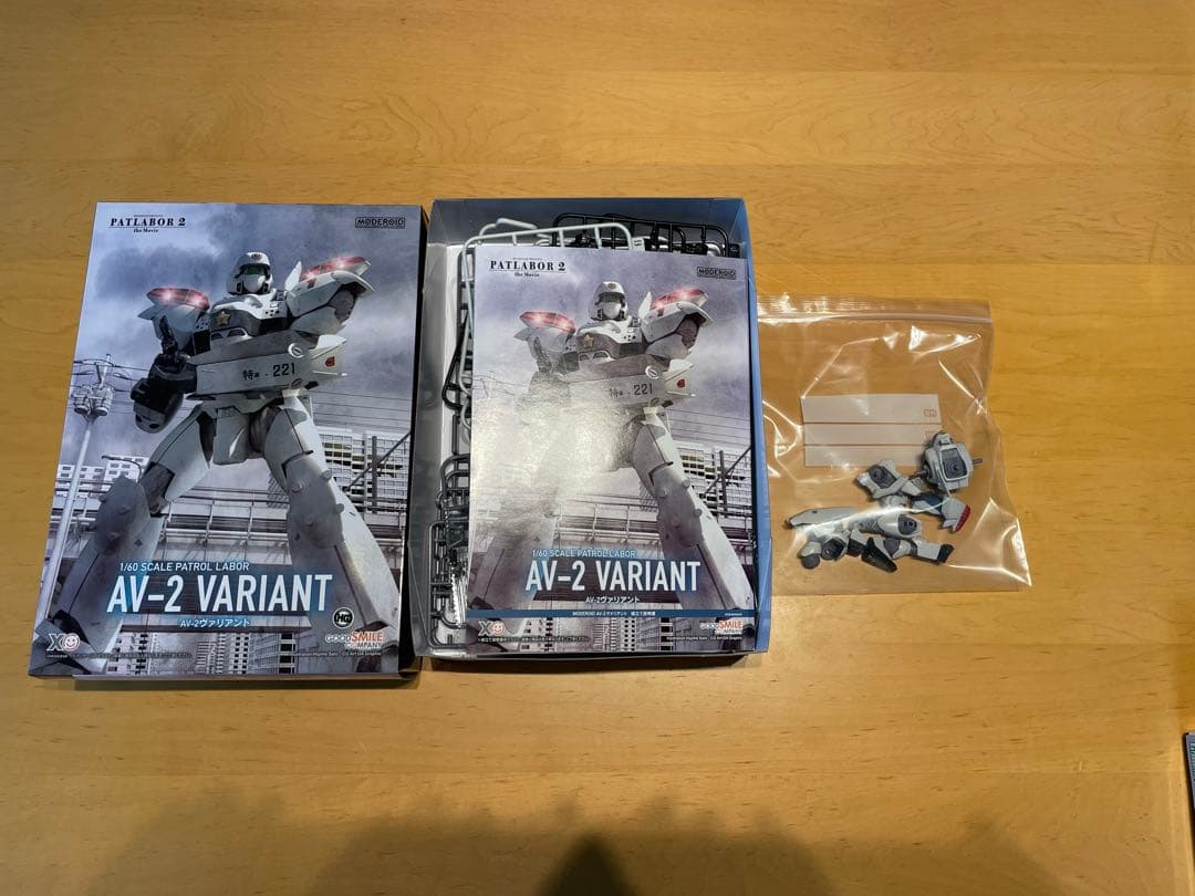 【新品未開封等】機動警察パトレイバー　プラモデル　MODEROID まとめセット