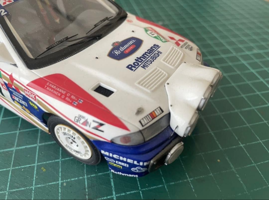 ハセガワ 1/24 完成品 三菱 ランサーエボリューションⅢ WRC