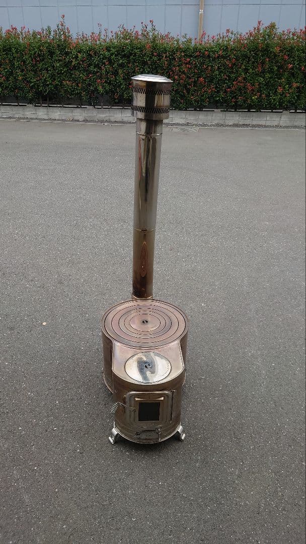 成*一様 ホンマ製作所ステンレス製薪ストーブ パーツ一式付き