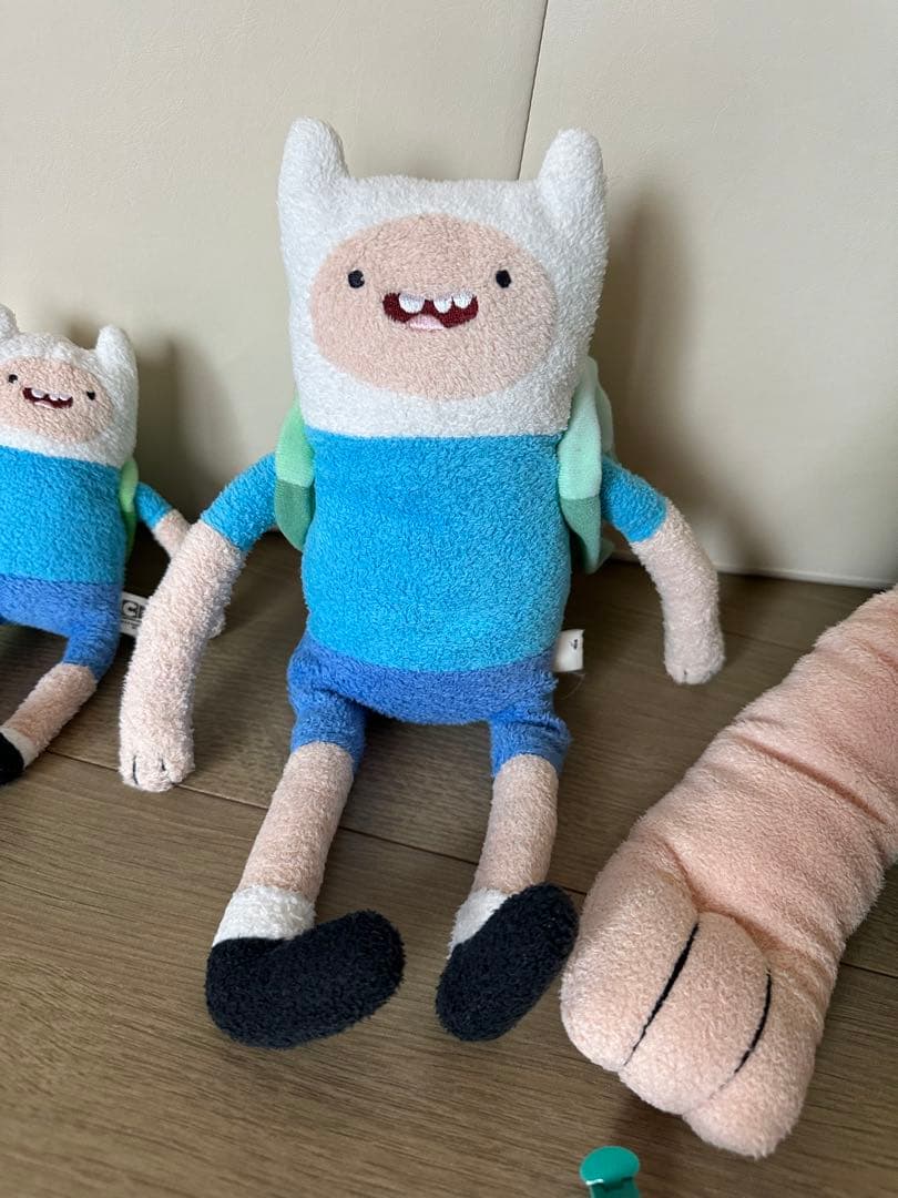 アドベンチャータイムフィン ぬいぐるみ バックパック付き その他ぬいぐるみ7点