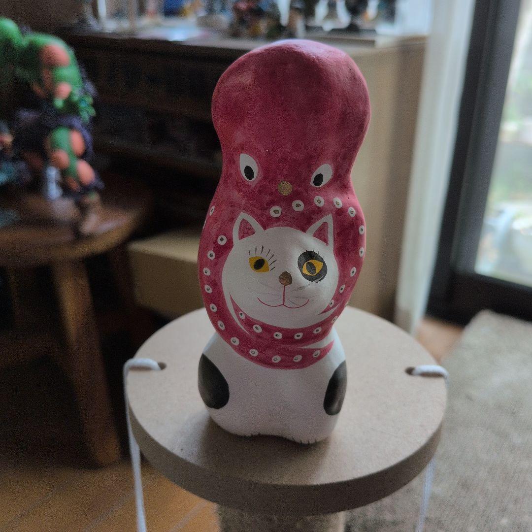 猫とタコの郷土玩具 相良人形