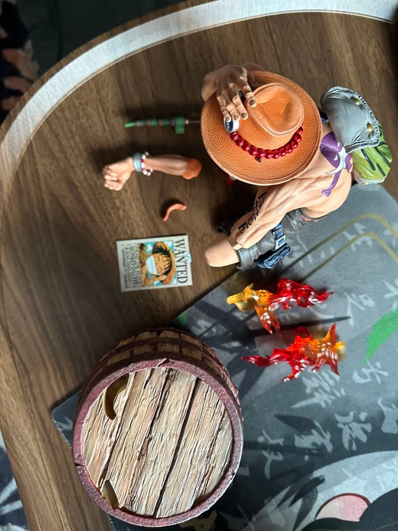 ワンピース 火拳のエース ガレージキット ガレキ スタチューX③