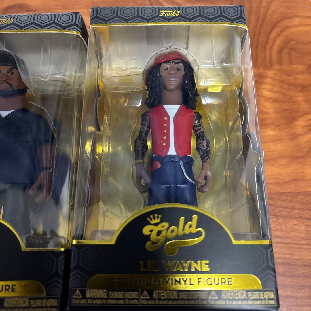 Funko製　TUPAC ICE CUBE LIL WAYNEフィギュア　未開封