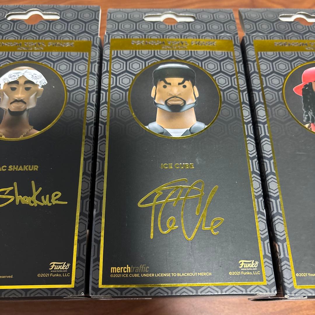 Funko製　TUPAC ICE CUBE LIL WAYNEフィギュア　未開封