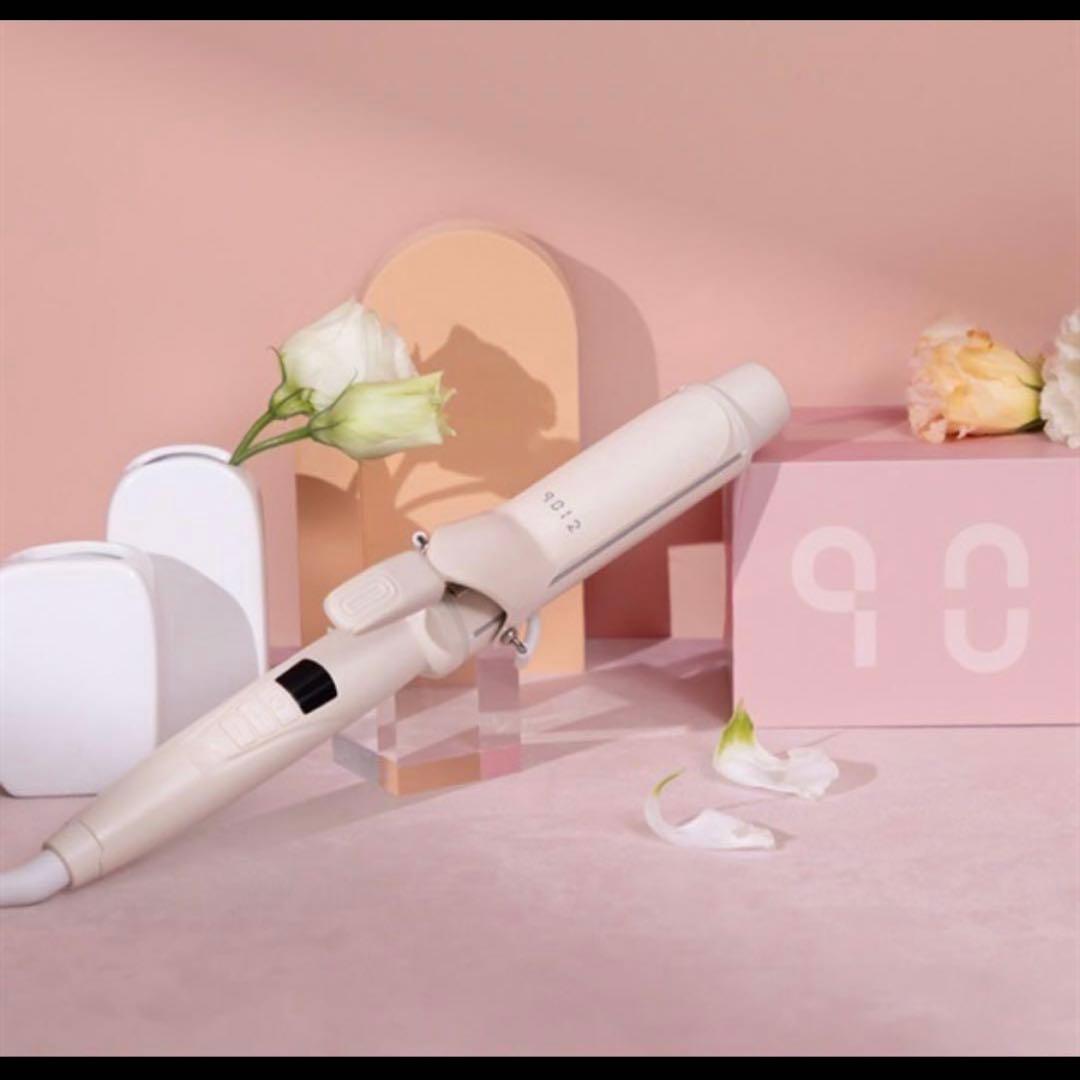 1度だけ使用　クレイツ　カールアイロン 9012 38mm ホワイト