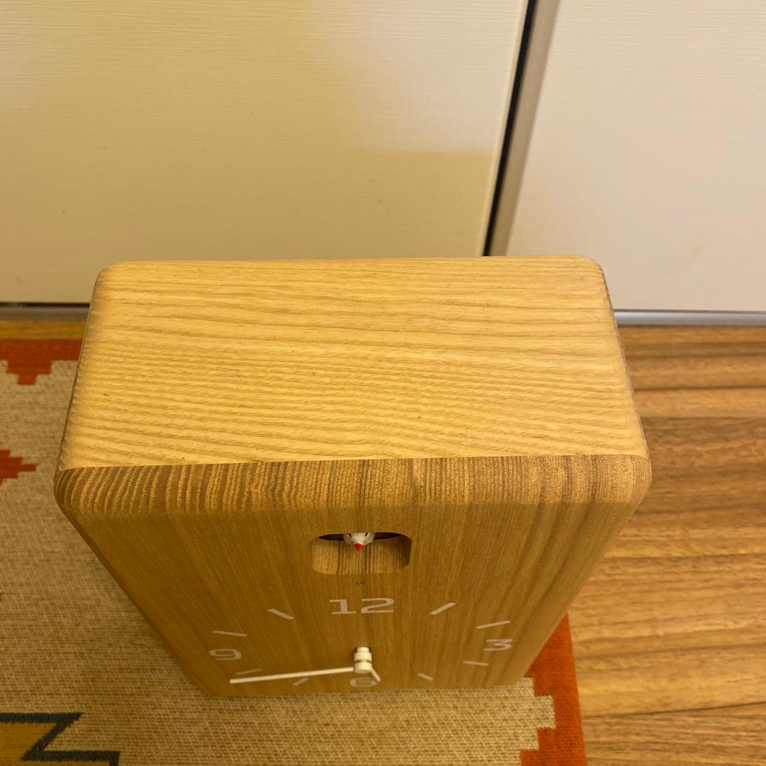 CUCU 木製掛時計 CICU-01 鳩時計