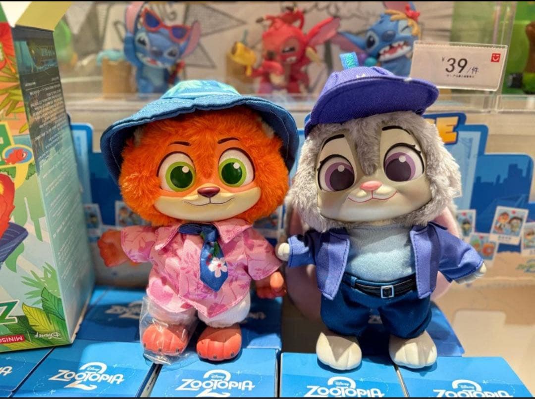 【しほこ】ディズニー ズートピア2　ジュディ➕ニック