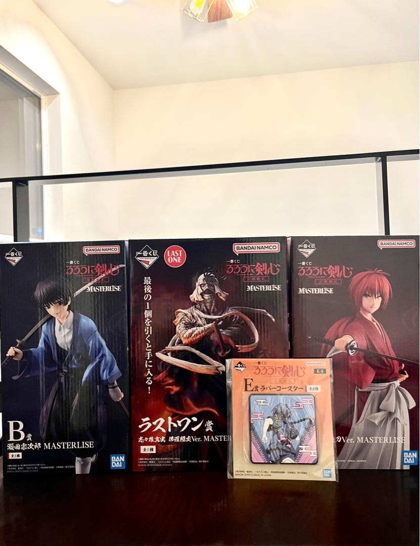 一番くじ るろうに剣心 B賞　C賞 ラストワン賞志々雄真実