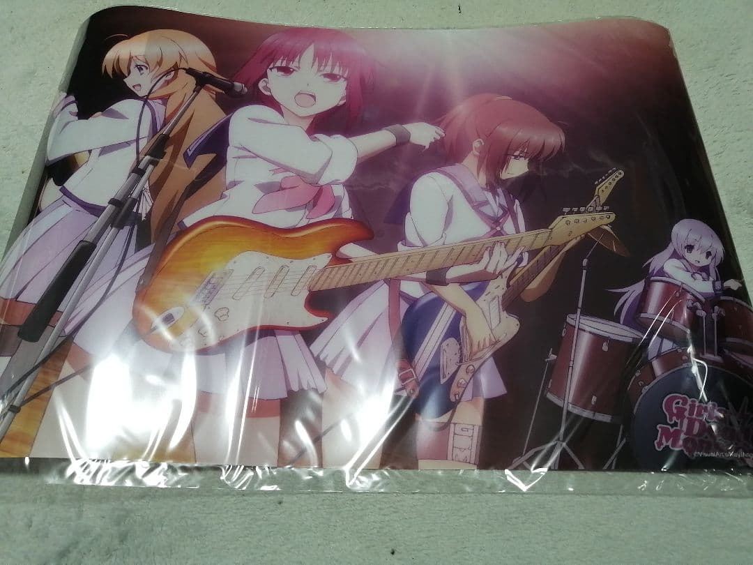 AngelBeats! 15thくじ引き堂 クリアポスター4枚セット