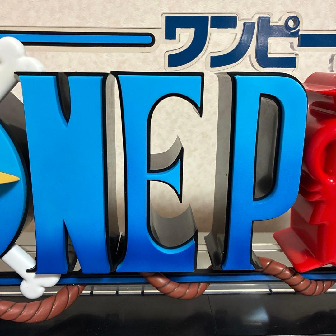 ワンピース　一番くじ フィギュア　ロゴ THE GIGANT NAME