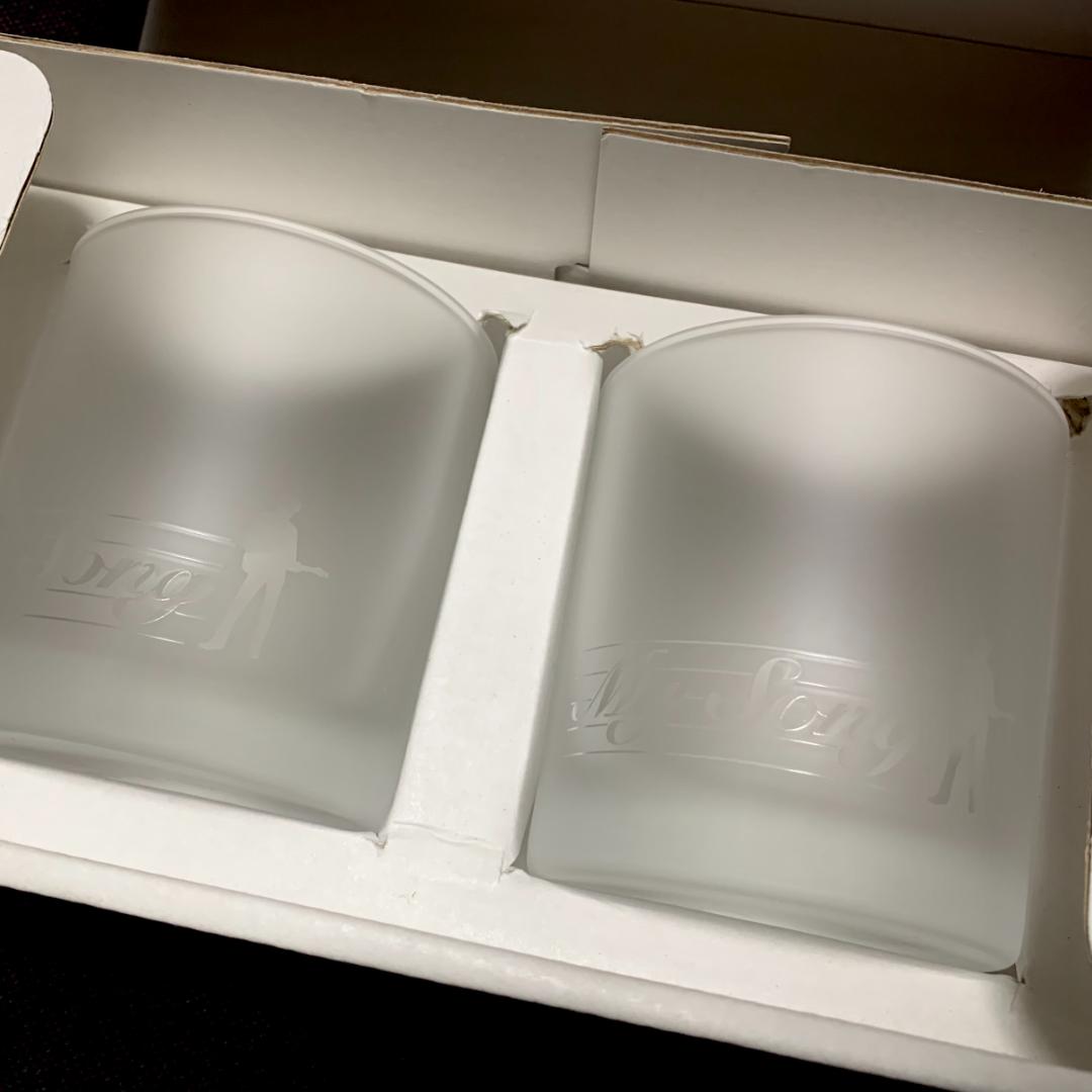 尾崎豊 ファンクラブ限定 ロックグラス 2個セット