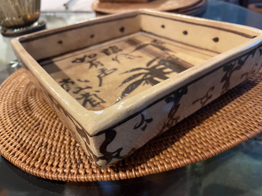 尾形乾山　角皿