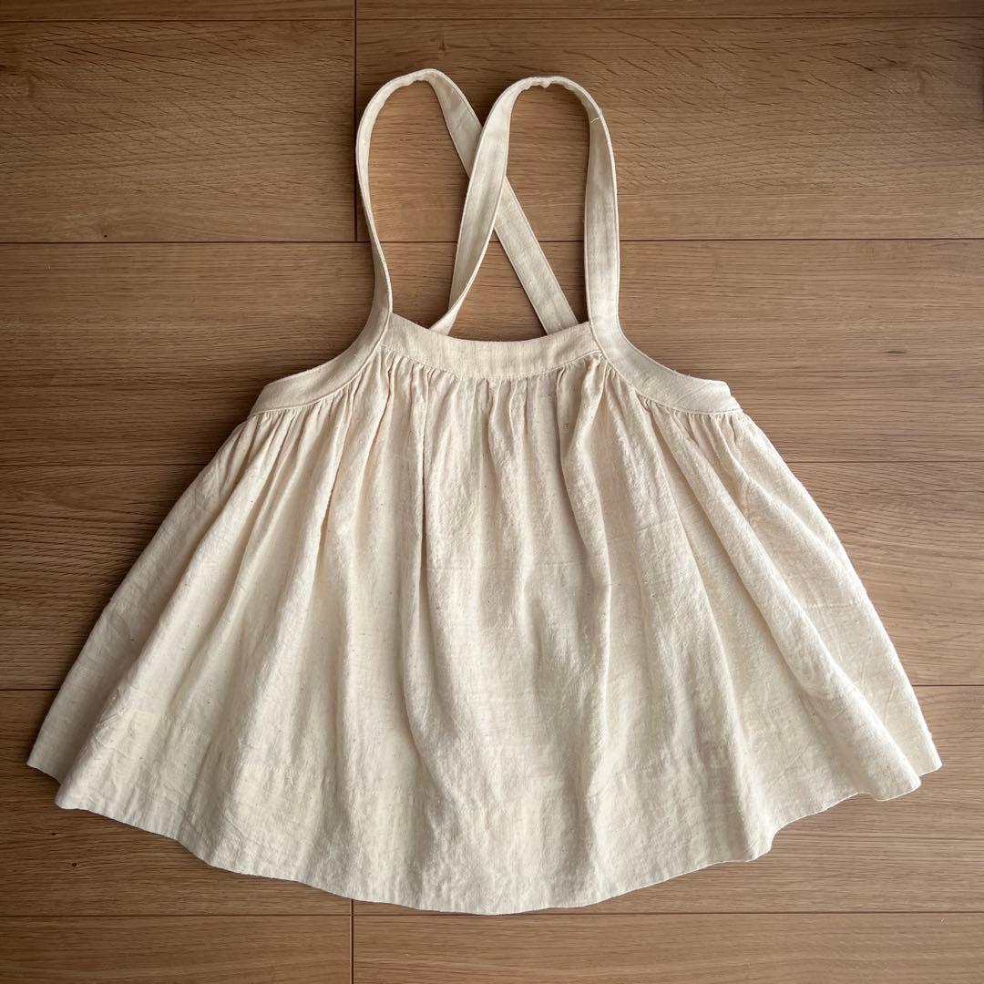スカート soor ploom eloise pinafore 4y