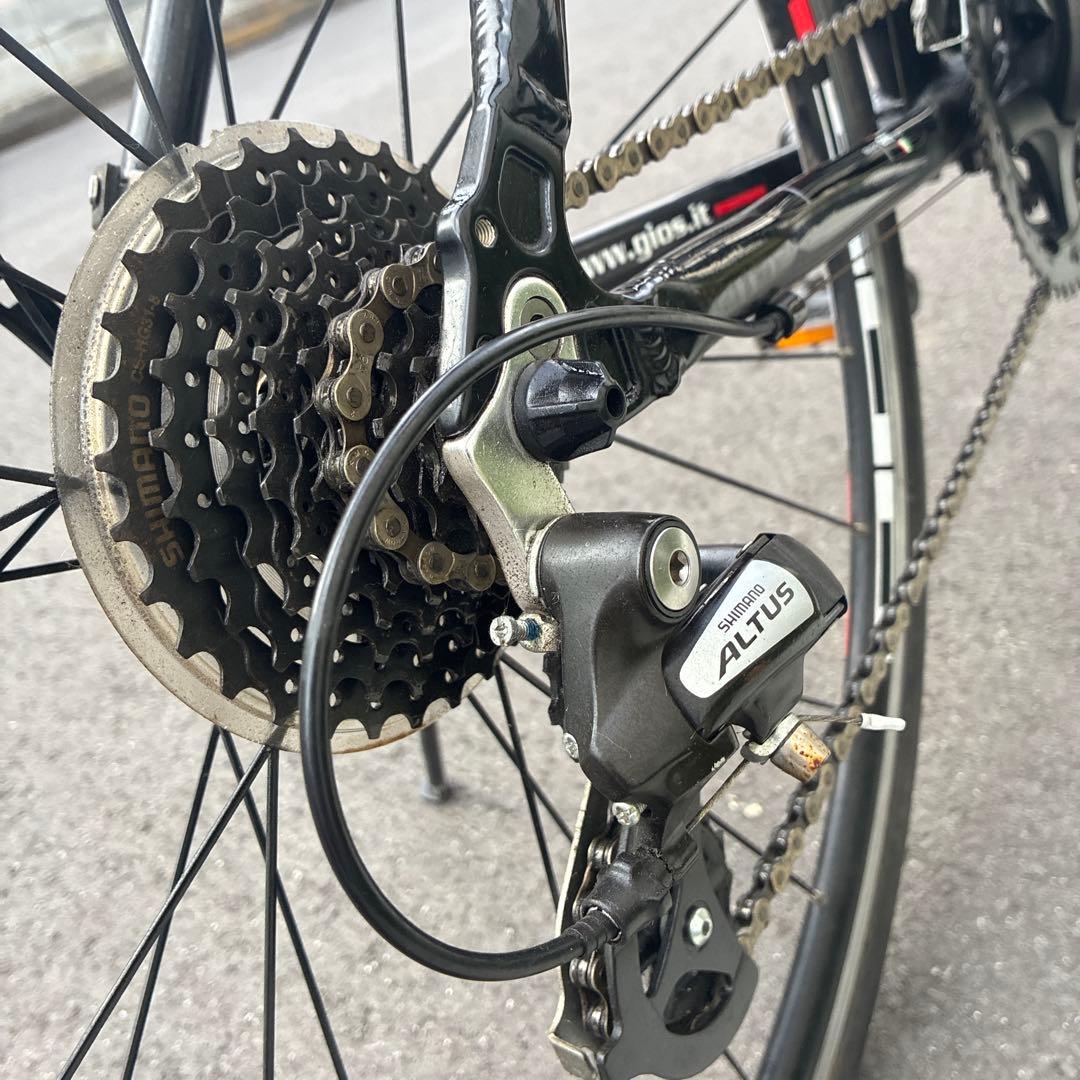 【引取限定】GIOS Mistral 480クロスバイク ブラック