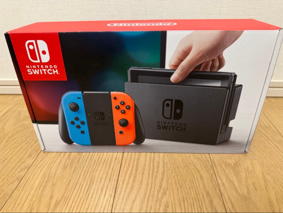 任天堂Switch本体フルセット　スプラカラーコントローラー　ジャンク品