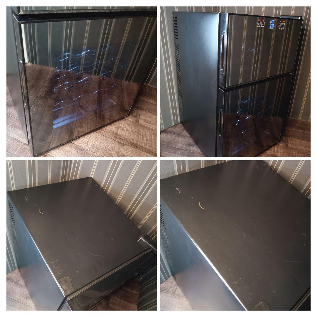 SIS 2ドア ワインセラー ワインクーラー 24本収納