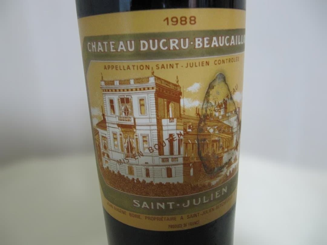 シャトー デュクリュ ボーカイユ 1988年 赤ワイン