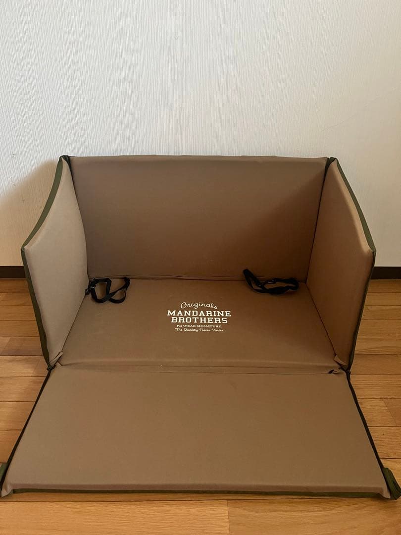 MANDARINE BROTHERS 犬用ベッド オリーブグリーン