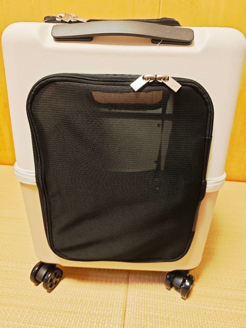 ペットキャリー　ico Lサイズ　PETICO ピンク/ホワイト