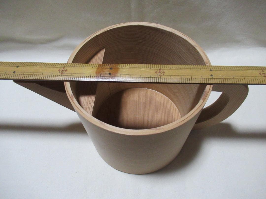 茶道具　曲木水次　紙箱付