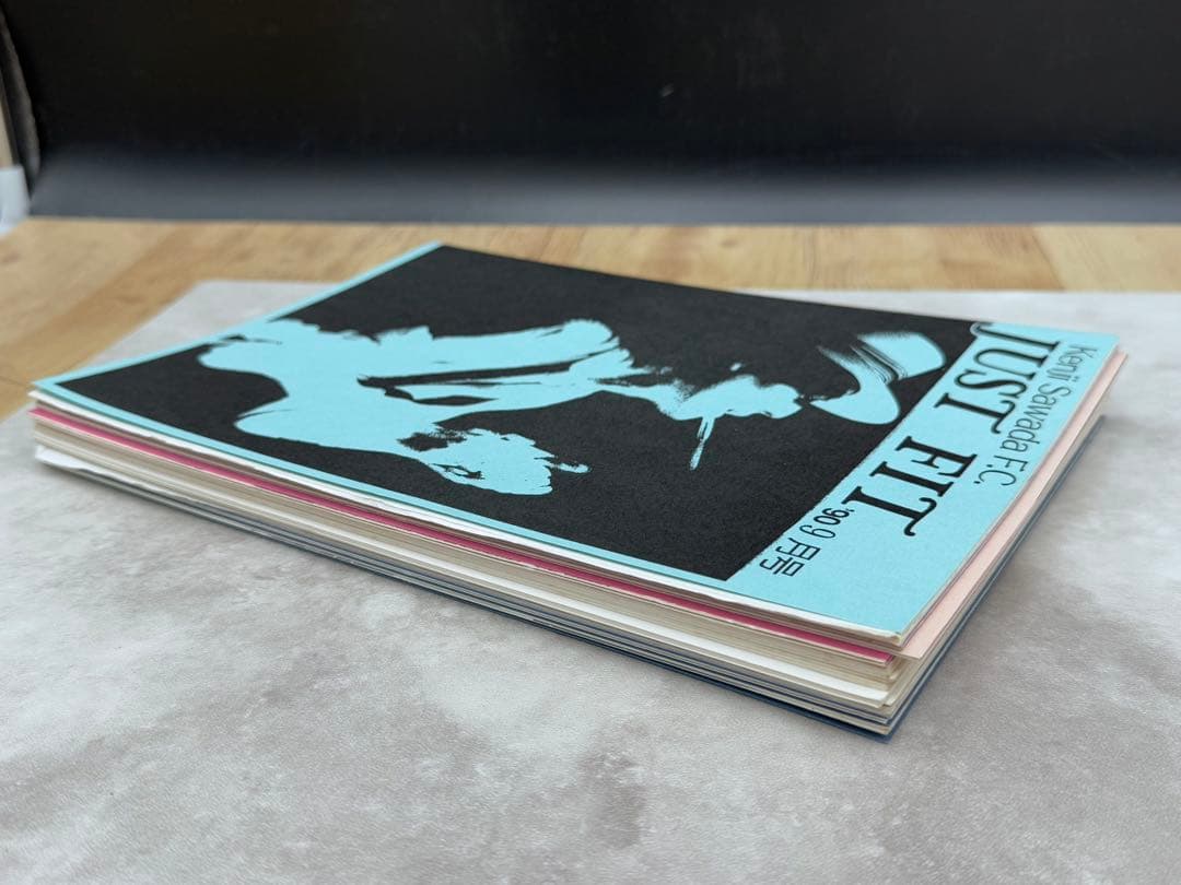 Ｑ１　希少 レア 沢田研二ファンクラブ会報誌　JUST FIT 入手困難