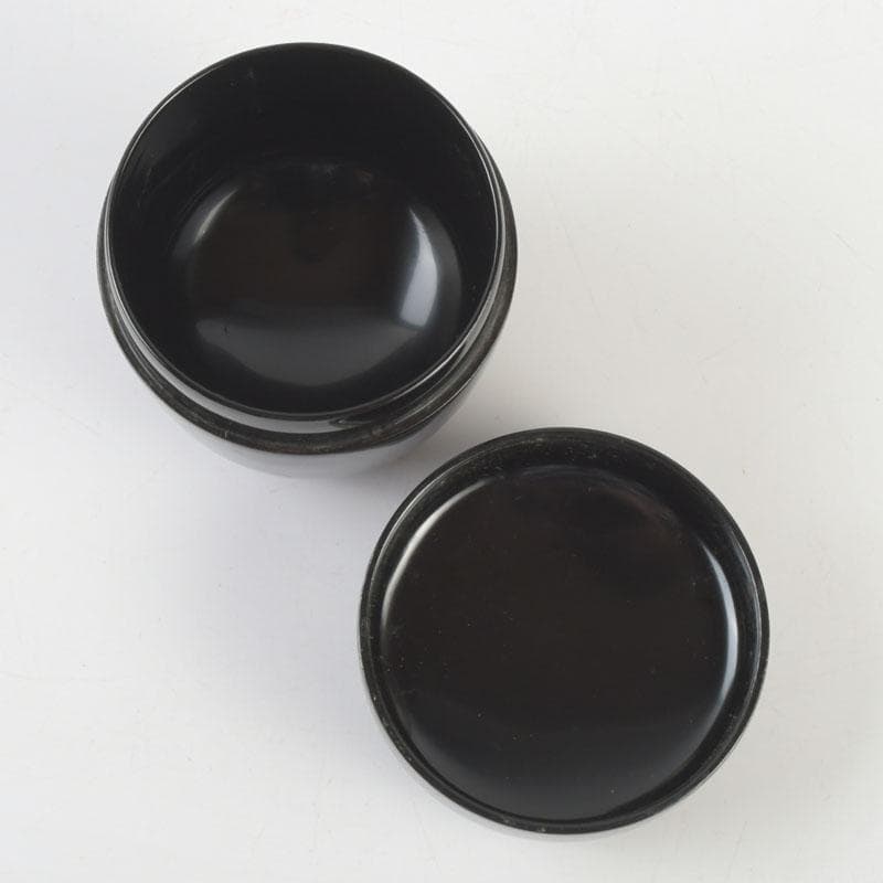 茶道具　智斎造　武蔵野蒔絵　中棗　共箱　V　9522