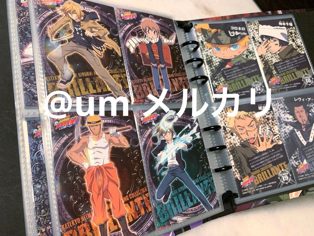 家庭教師ヒットマンREBORN! トレーディングカード バインダー セット