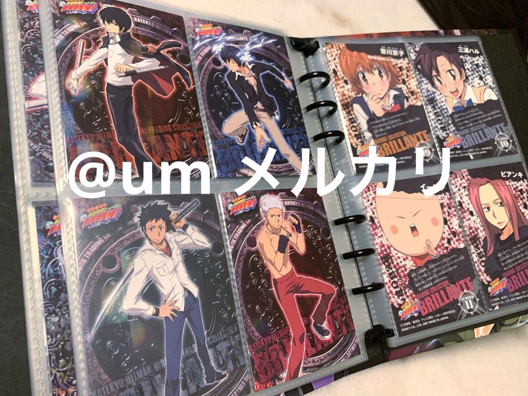 家庭教師ヒットマンREBORN! トレーディングカード バインダー セット