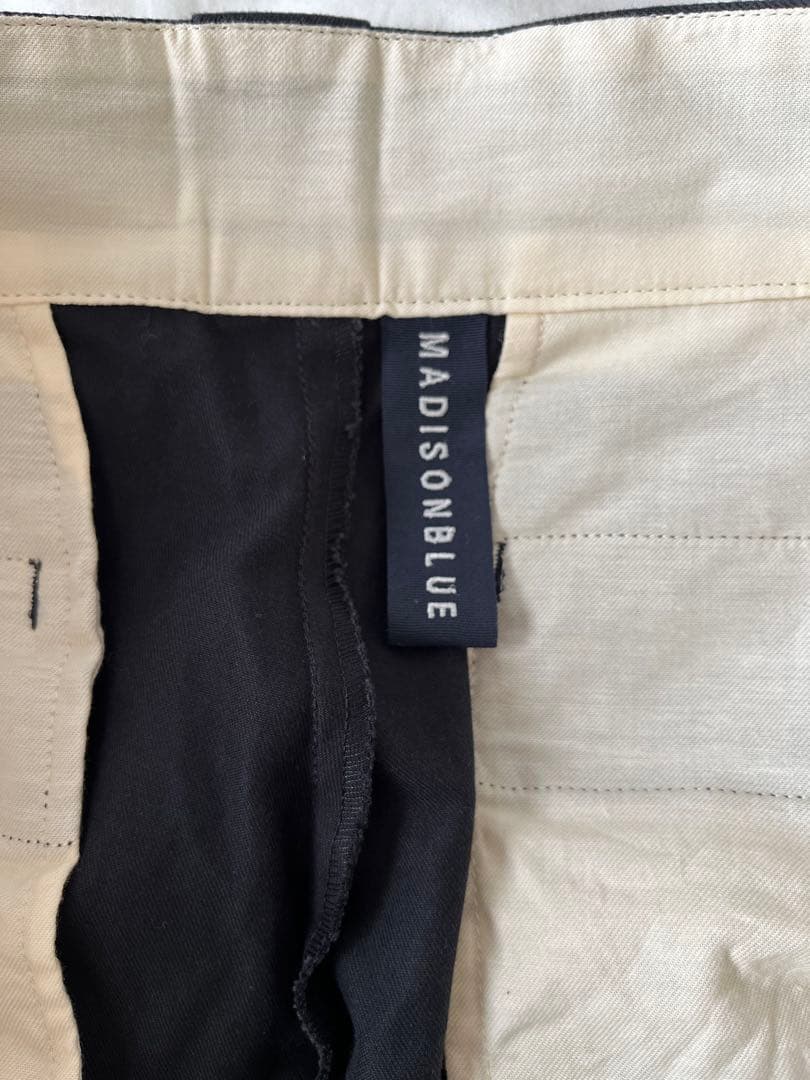 パンツ MADISONBLUE NO TUCK ST PT CHINO