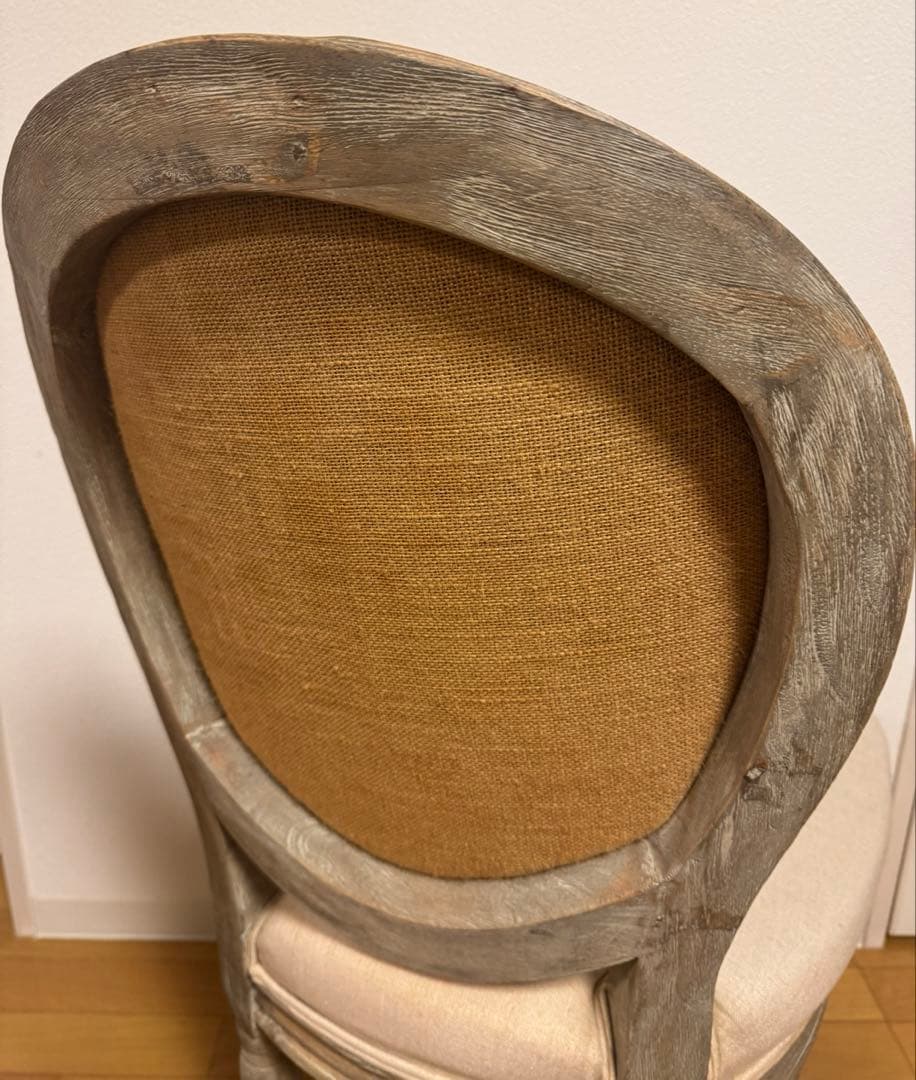 【匿名配送】ルイ16世様式アームレスチェア★Louis XVI style①