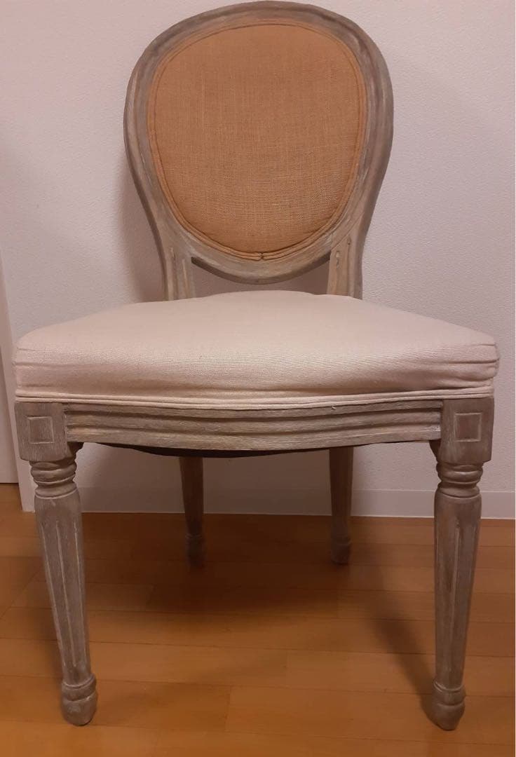 【匿名配送】ルイ16世様式アームレスチェア★Louis XVI style①