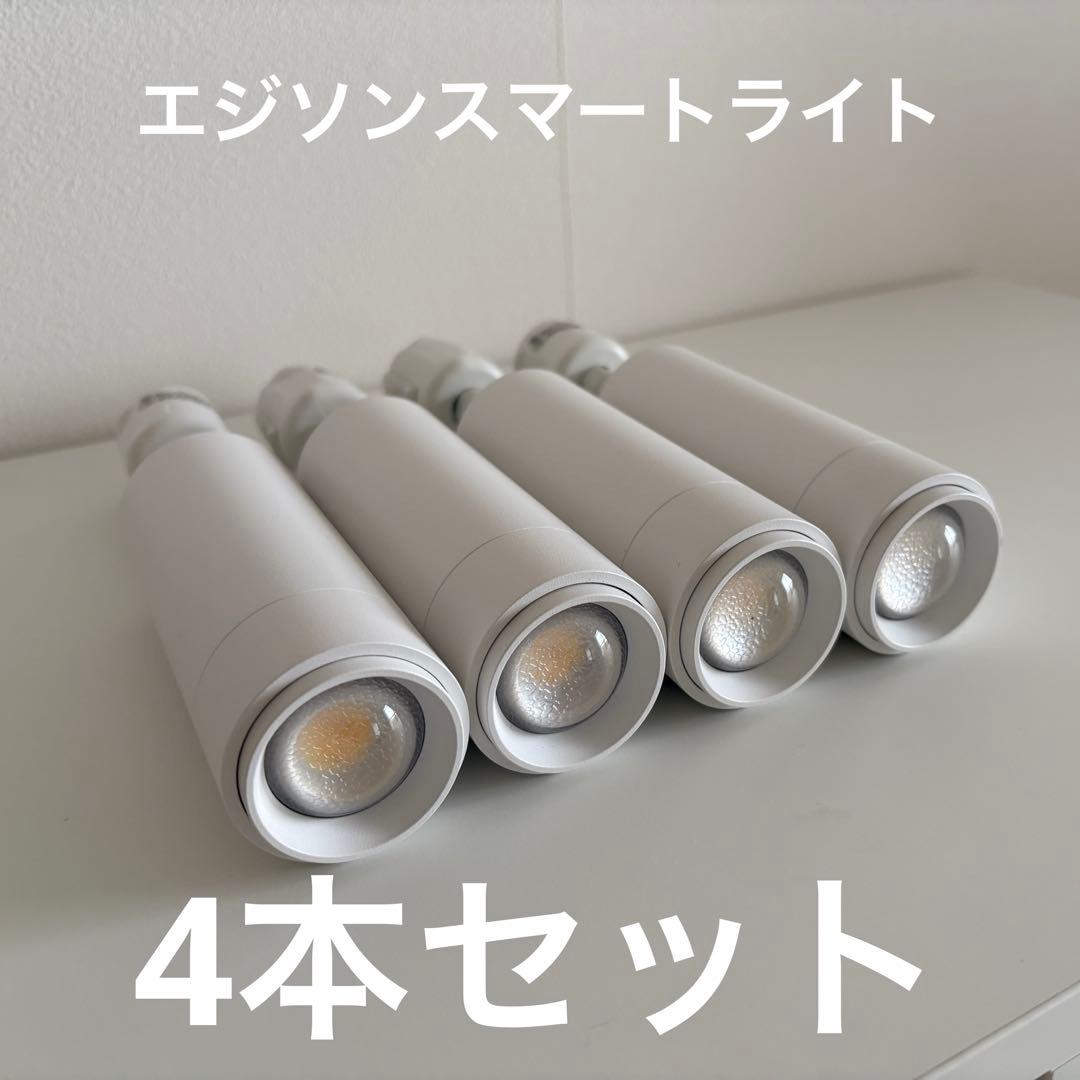 エジソン スマート Alexa対応 ミニスポットライト 4個セット ホワイト