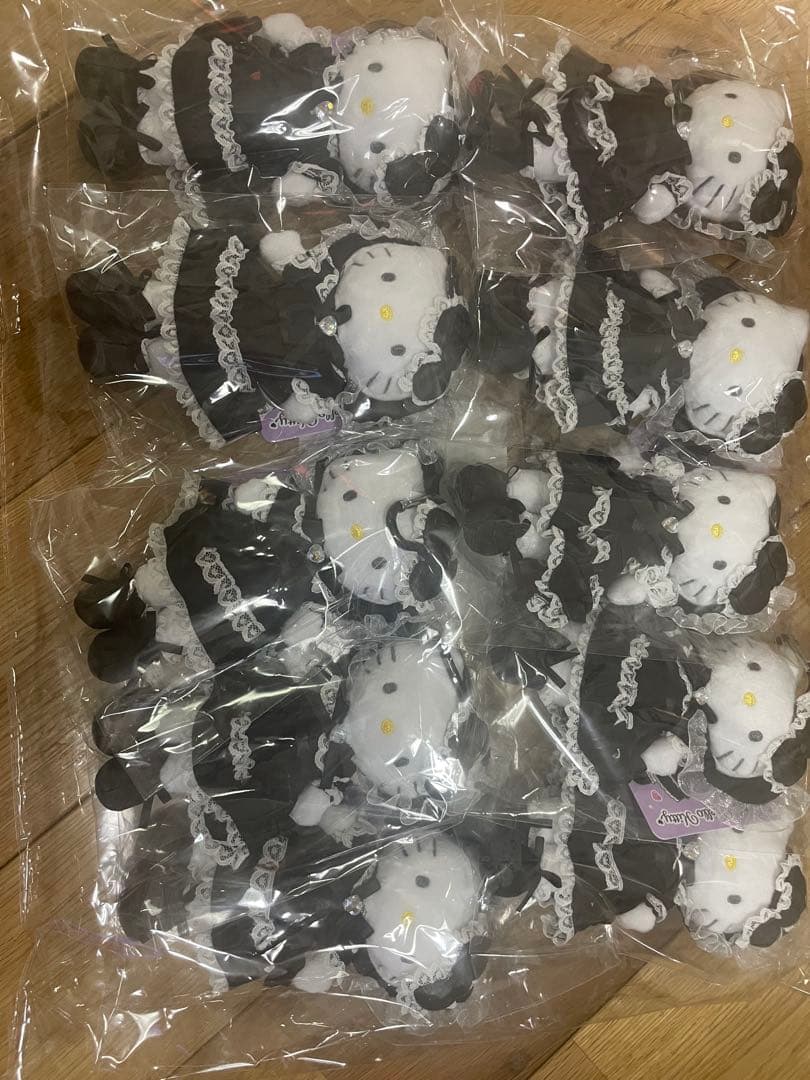 ハローキティ メイド服 ぬいぐるみ 10個セット