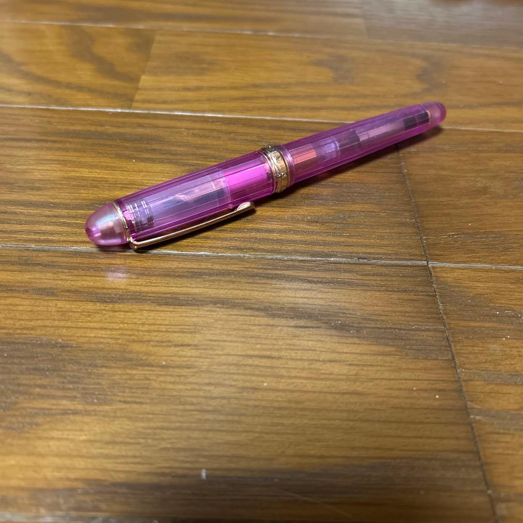 未使用、箱無し　プラチナ万年筆 センチュリー　3776 ニース　リラM字