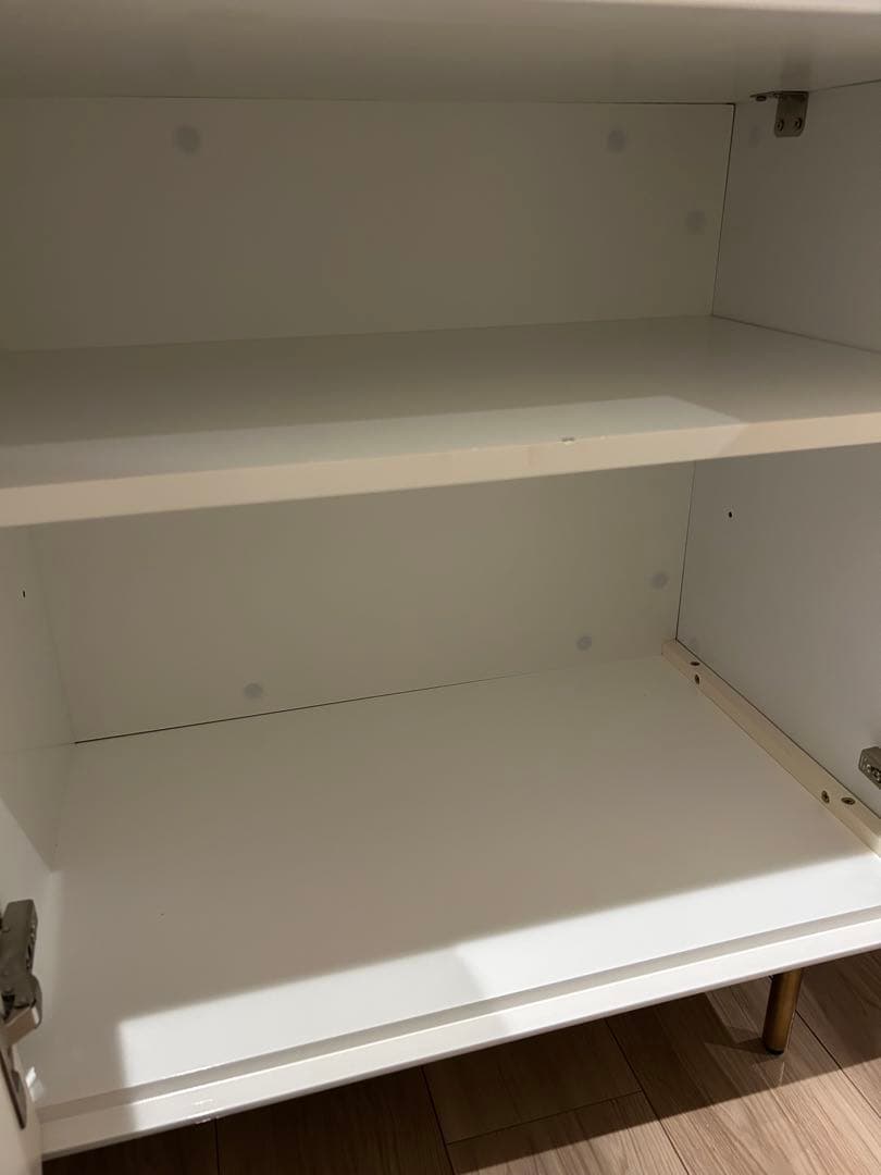 ソルティール サイドボード ホワイト（W1200×H660）