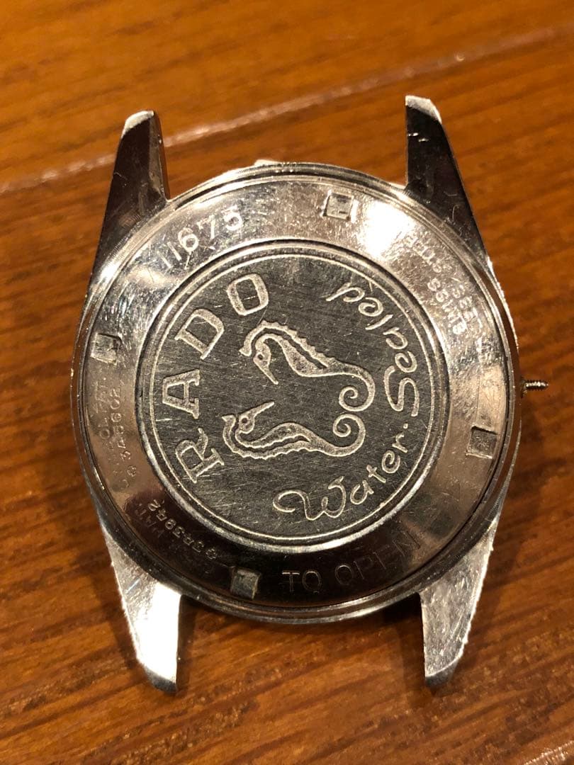 RADO GoldenHorse 自動巻き ビンテージ　風防割れ　ジャンク