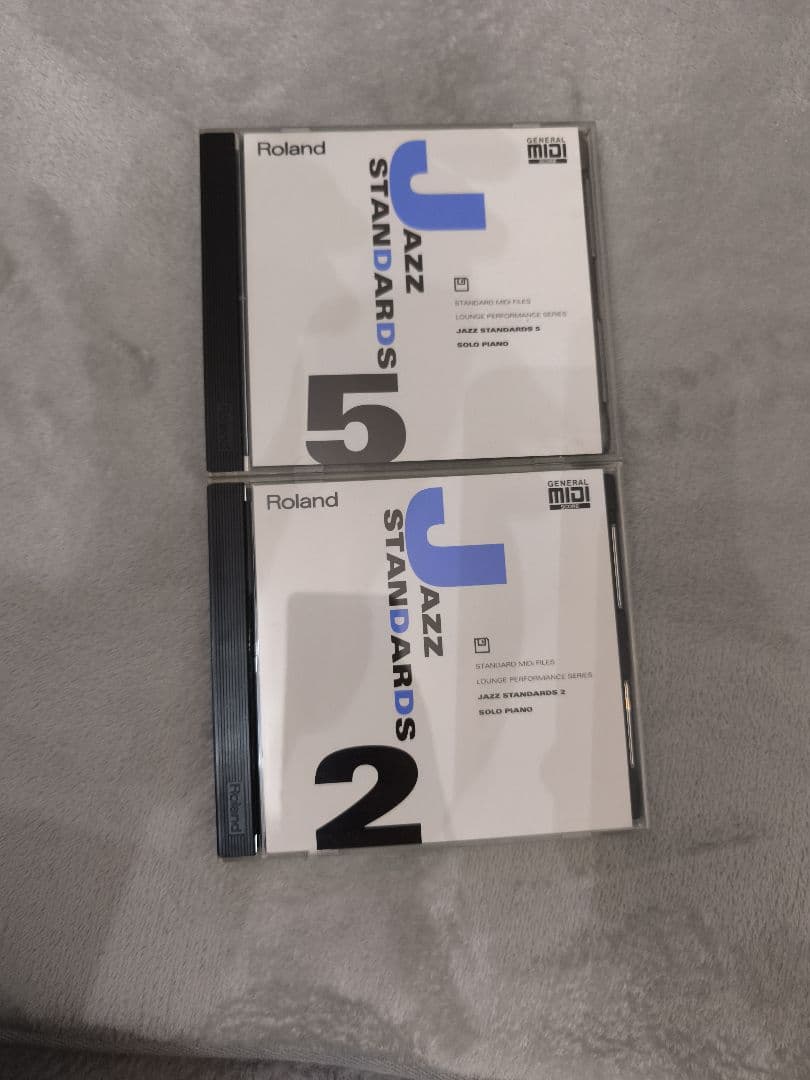 Roland JAZZ STANDARDS 2 & 5　MIDI SMF