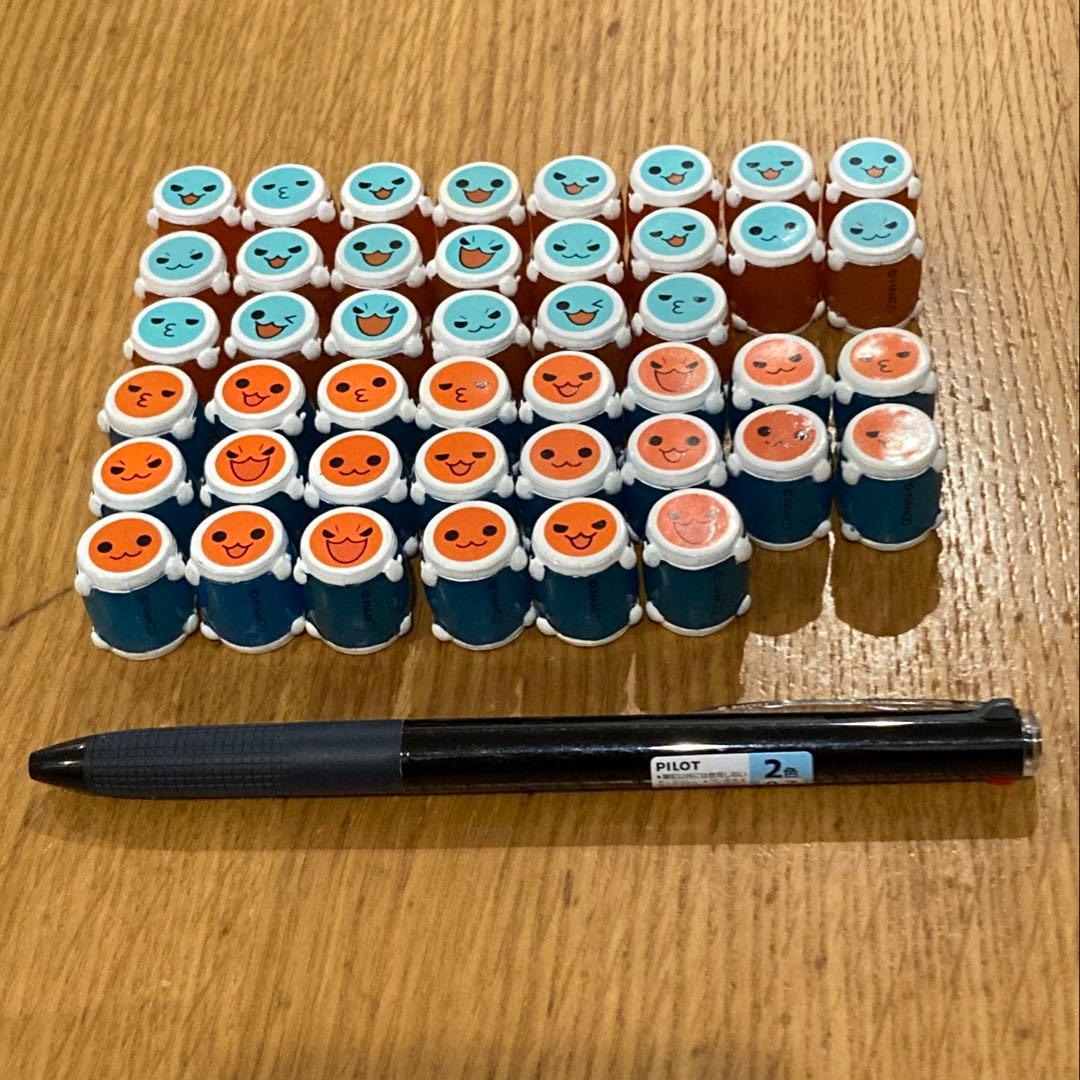 ミニフィギュア44点セットまとめ売り　どんちゃん　かっちゃん　太鼓の達人　ナムコ