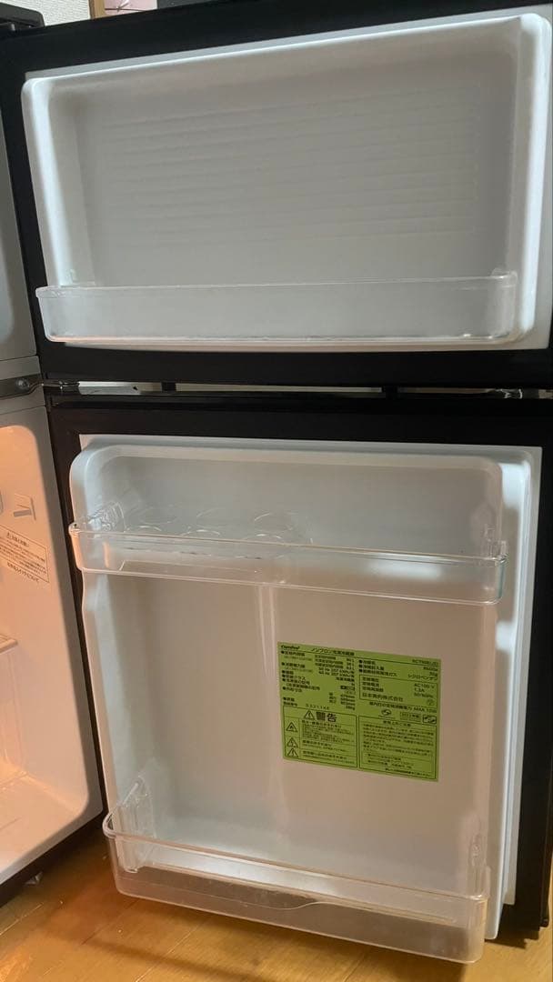 ※2/27掲載終了※comfee ブラック 二段式冷蔵庫