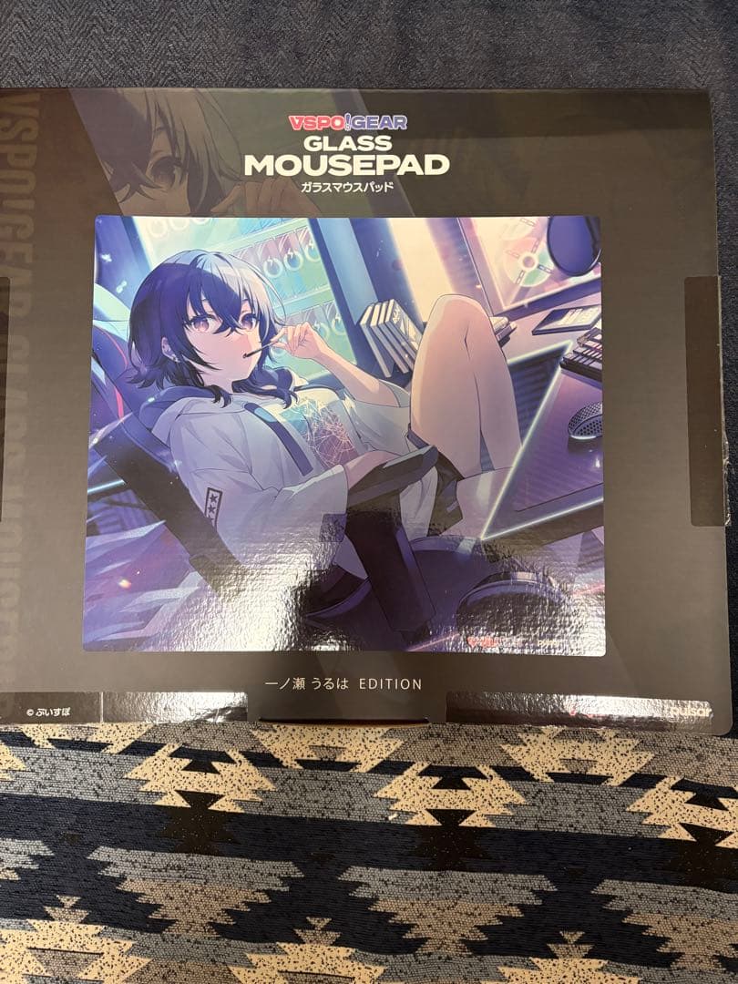 一ノ瀬うるは VSPO! GEAR ガラスマウスパッド
