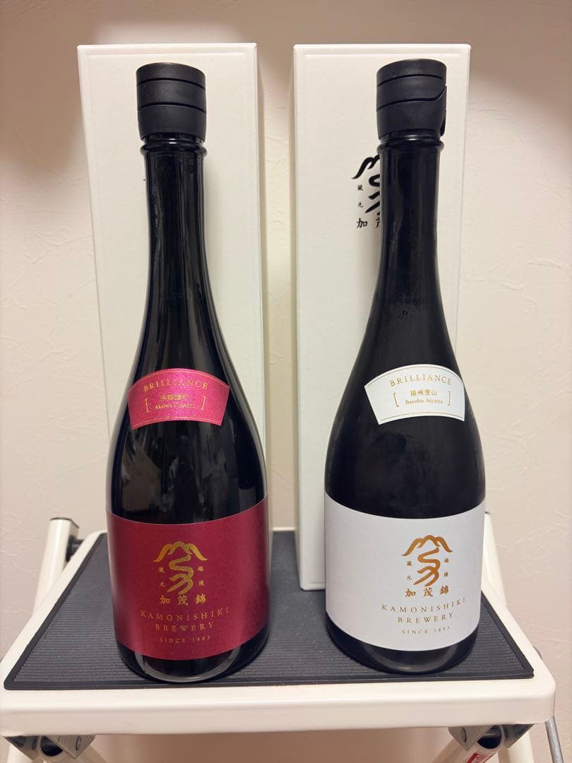 加茂錦酒造　BRILLIANCE 播州愛山&赤磐雄町　720ml 2本セット
