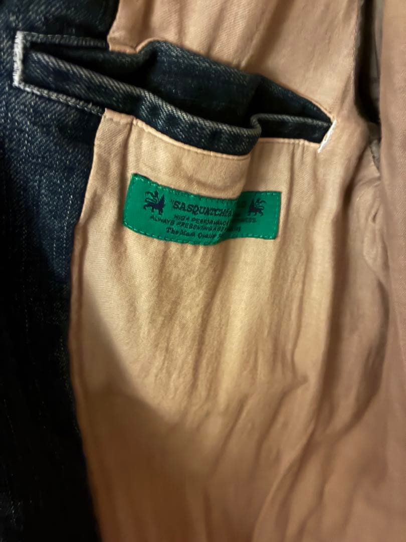 星野源私物　サスクワッチ　デニムジャケット