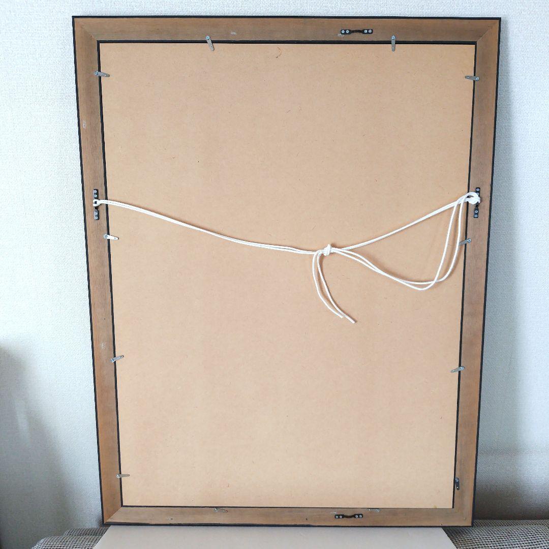 アート作品 ピカソのポスター 額装品 フレームサイズ約 88×68cm