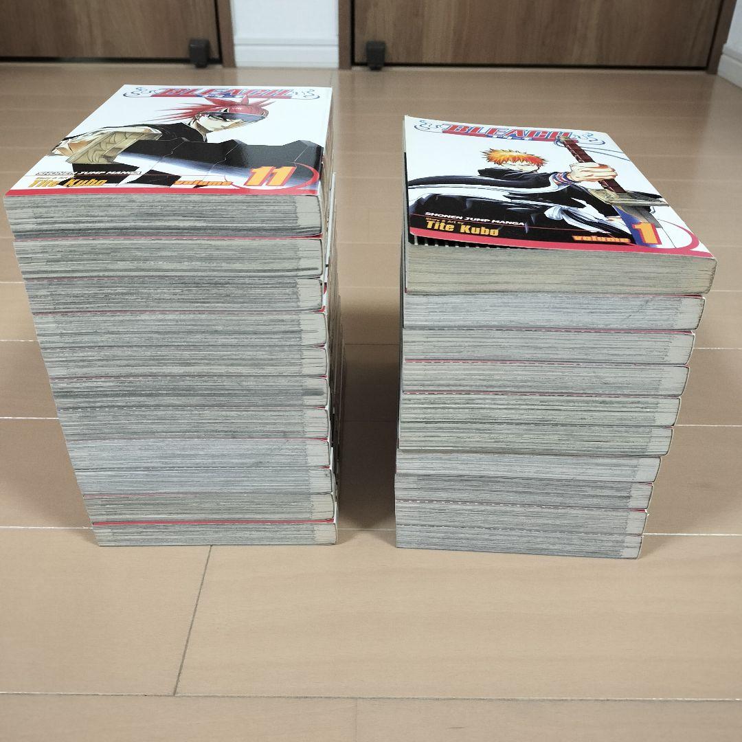 英語版　BLEACH 1-21