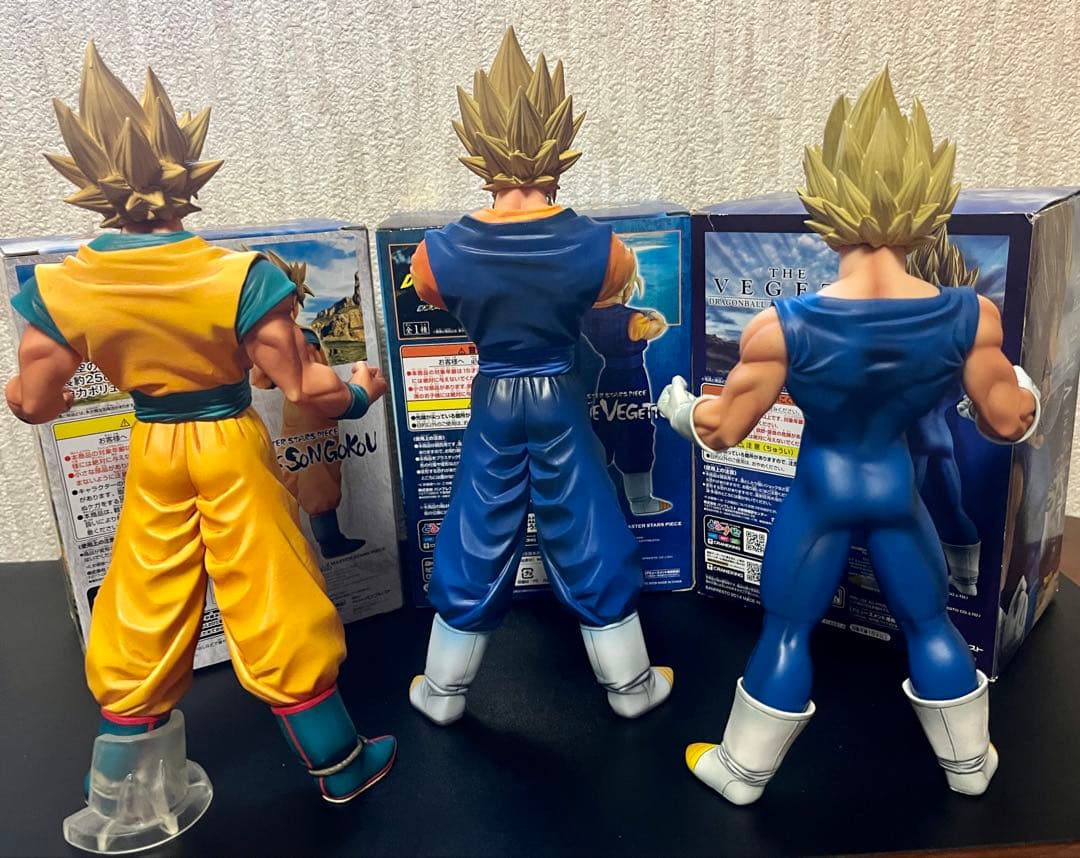 【美品・箱有】ドラゴンボール MSP ベジット 孫悟空 ベジータ 3体セット