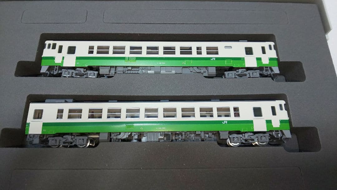 只見線 鉄道模型 キハ40 キハE120旧国鉄カラー 3両セット売り