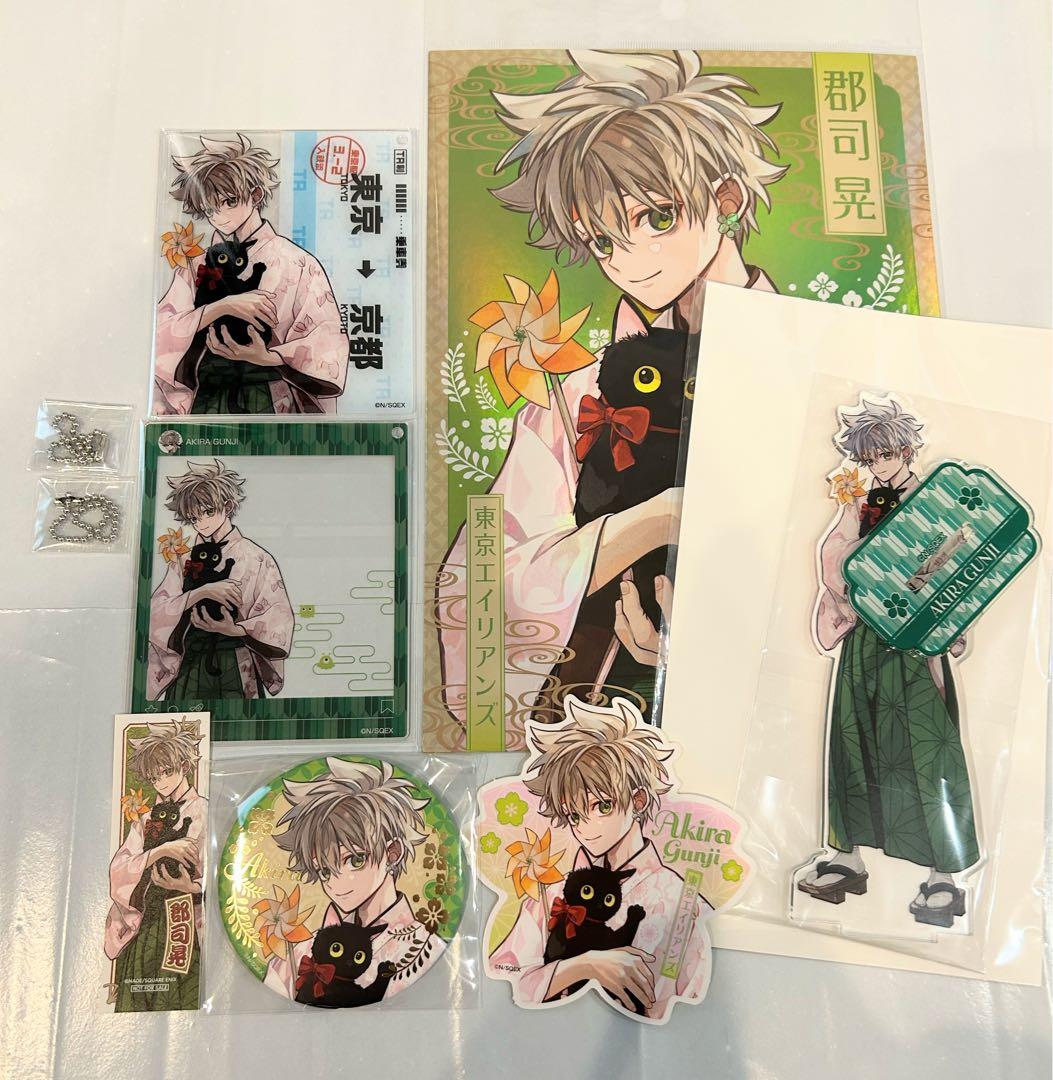 東京エイリアンズ　推し旅　ビッグアクリルスタンド　ステッカー　郡司晃