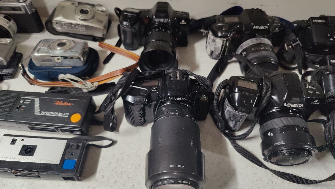 カメラ まとめ売り レトロ/フィルム/デジカメ混在　ジャンク現状品